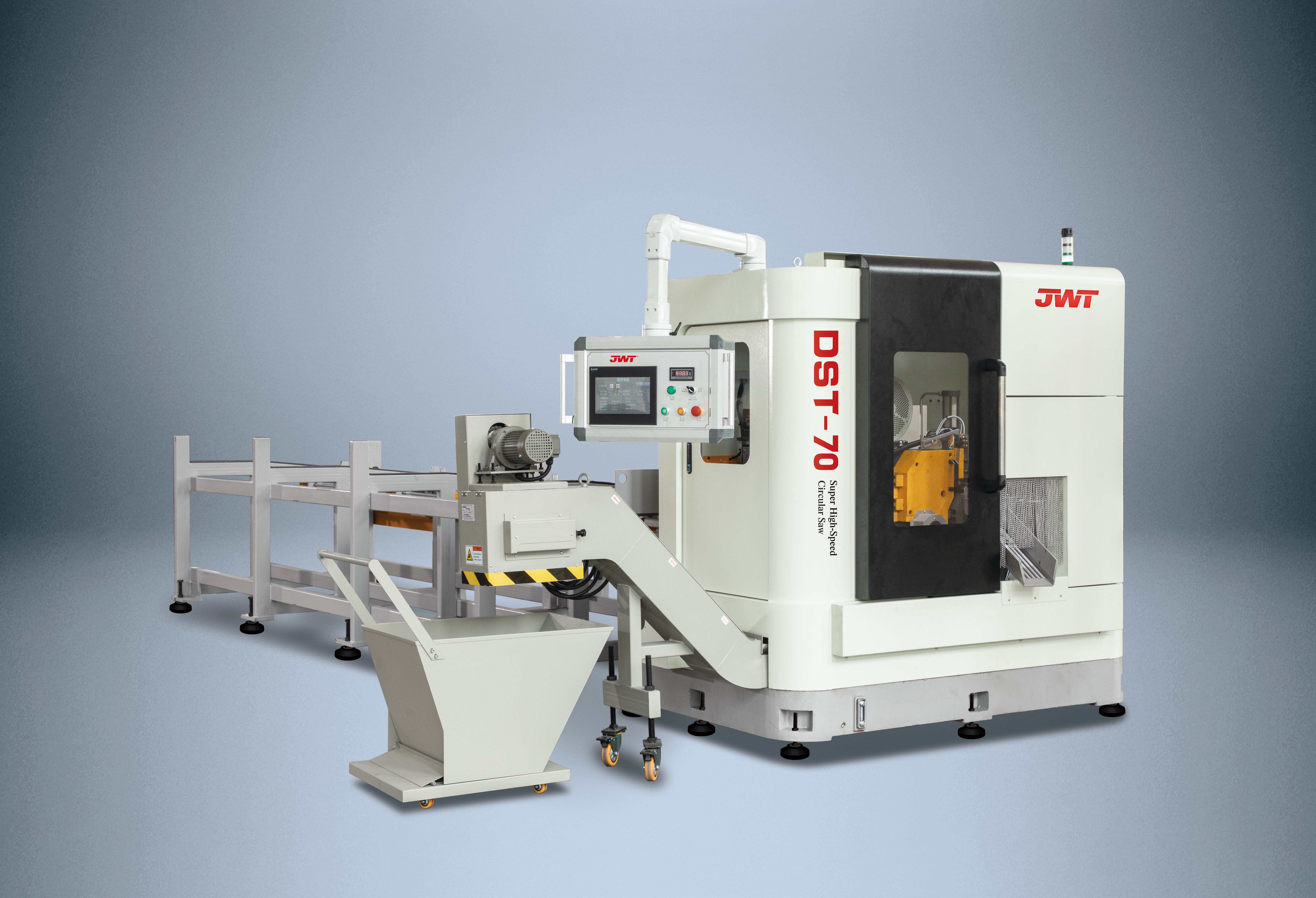 精卫特机床诚邀您莅临 IMTS 2026，见证 DST-70 超高速圆锯机全球首秀